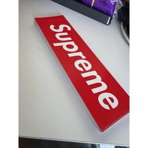 Supreme Red Box Logo Sticker 100% Authentic 30pc